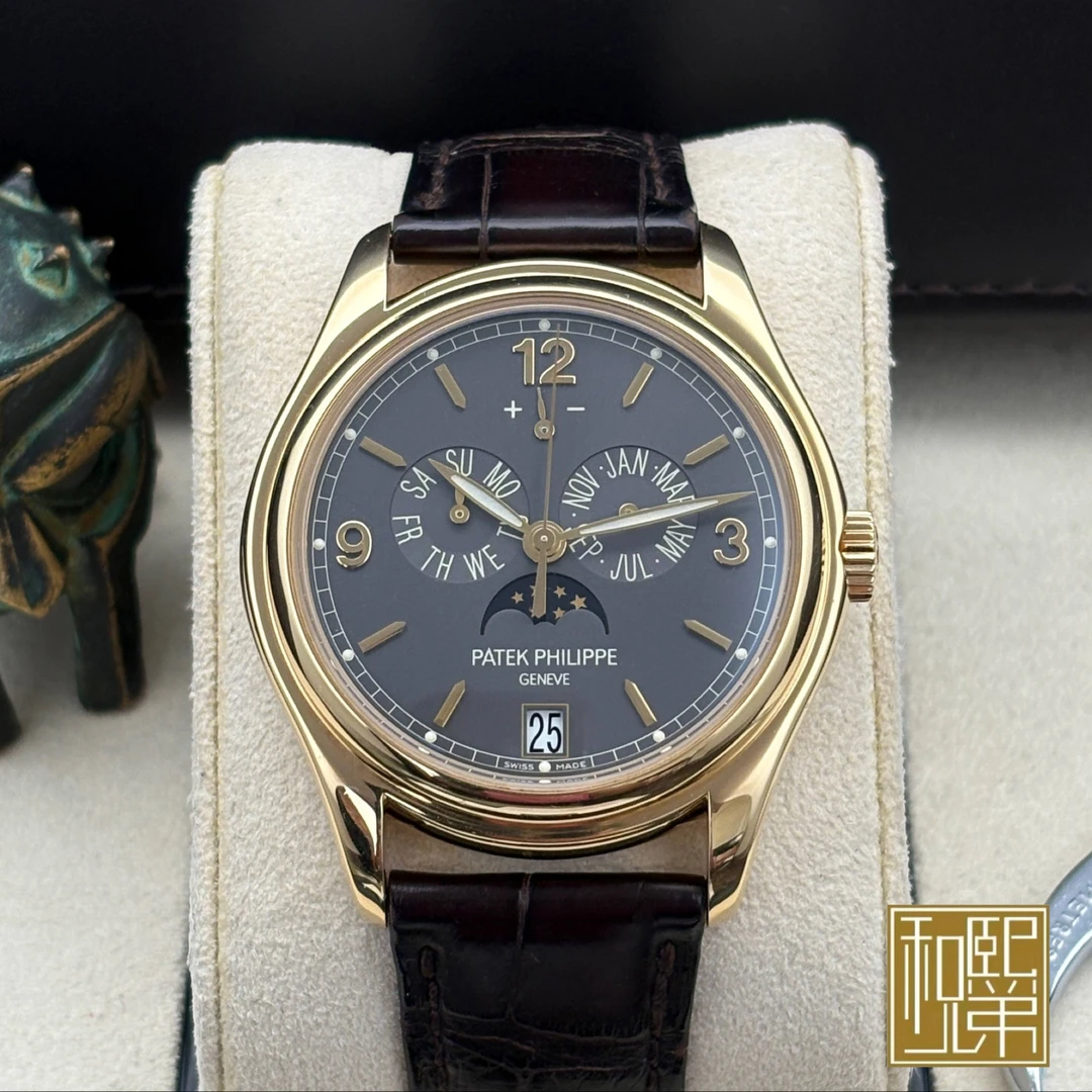 95新 Patek Philippe/百达翡丽 复杂功能时计/5146J-010/19全/39