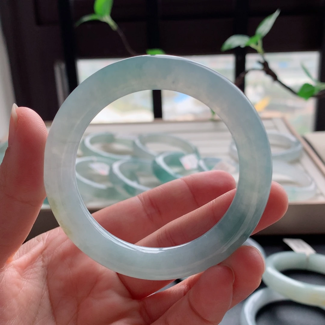 翡翠手镯未镶嵌36号-50.5