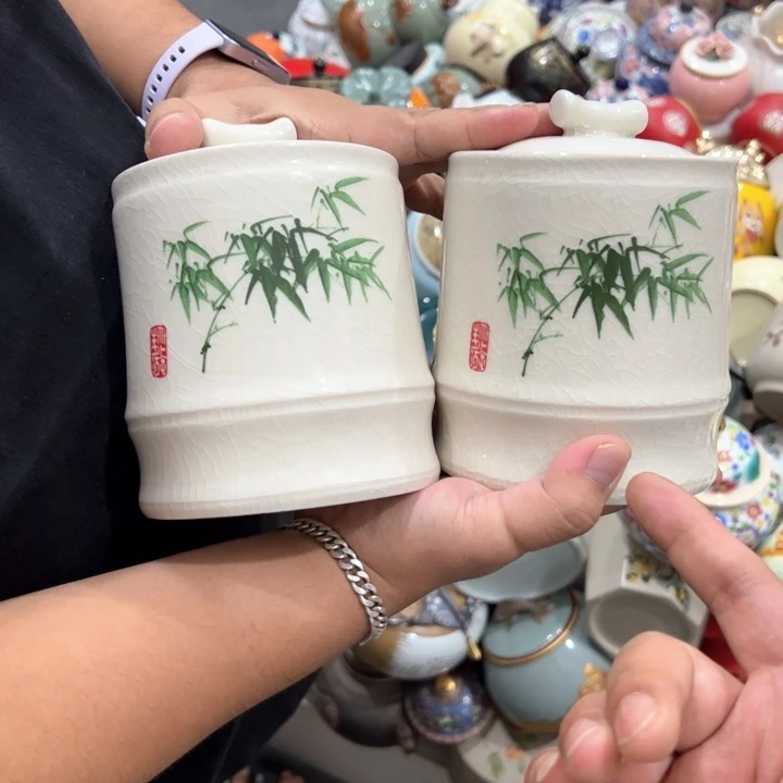 瑕疵福利品陶瓷茶叶罐