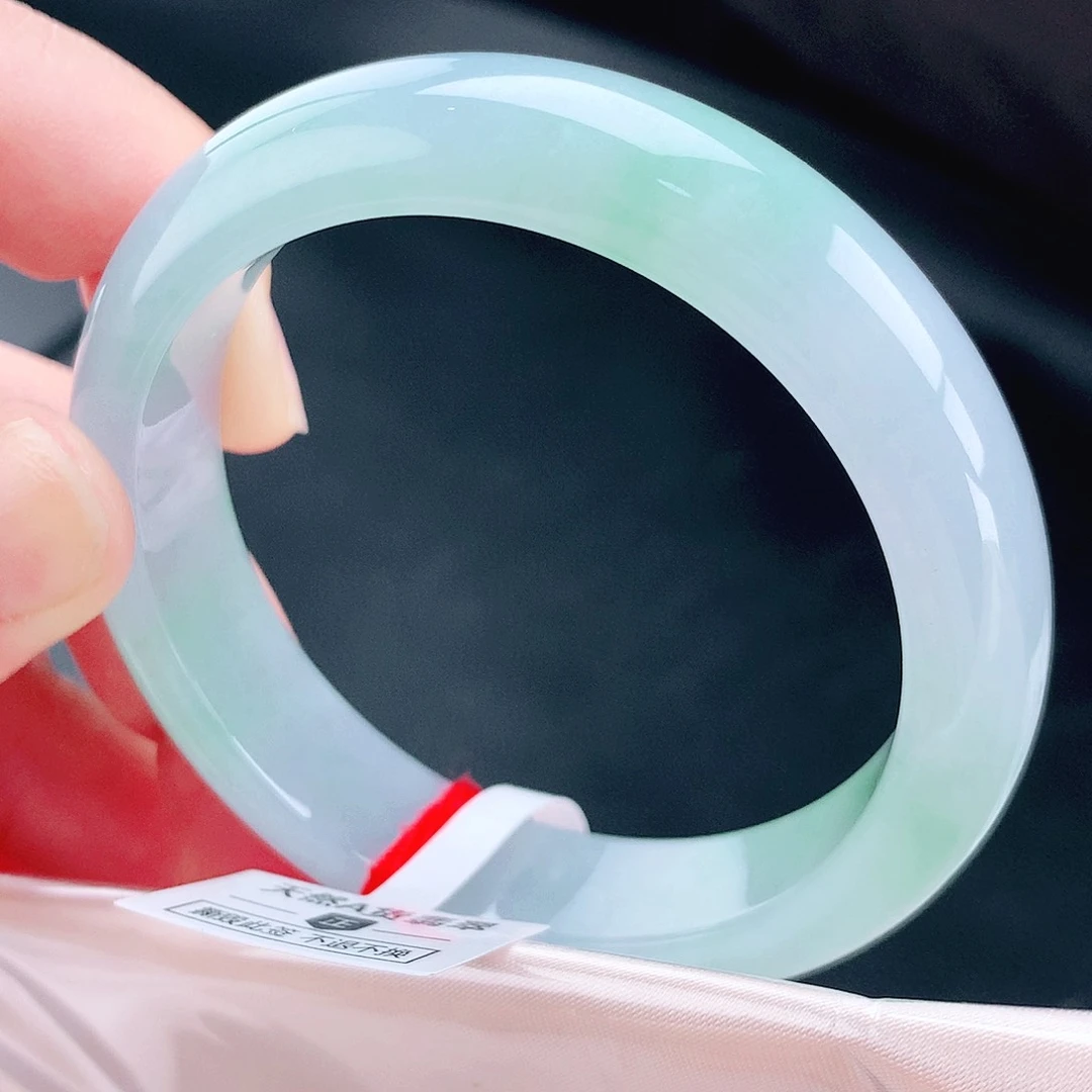 未镶嵌手镯翡翠54圈