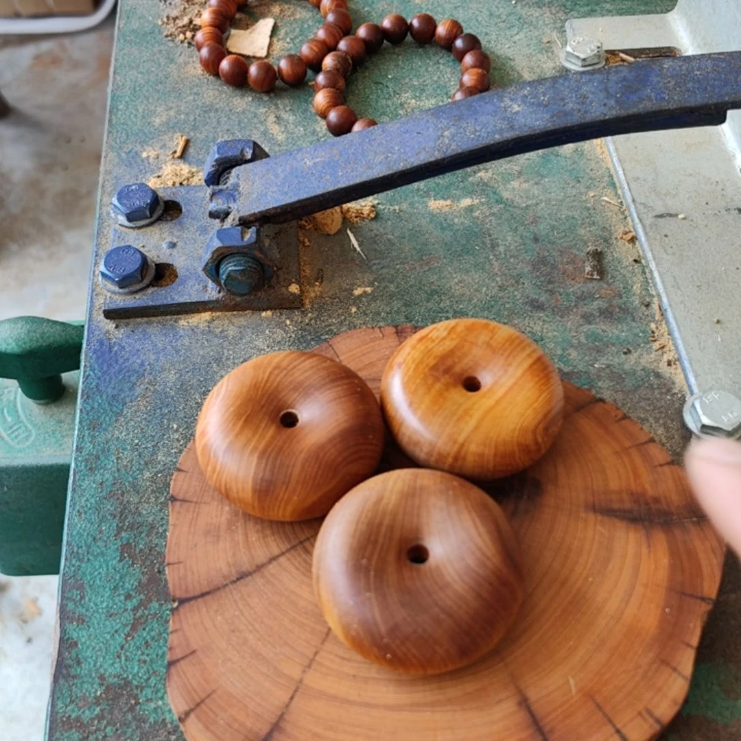 柏木（崖柏）平安扣，太行崖柏