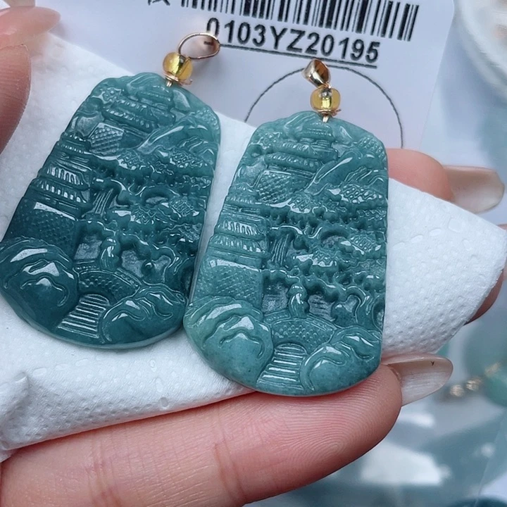 吊坠(不含链)未镶嵌翡翠