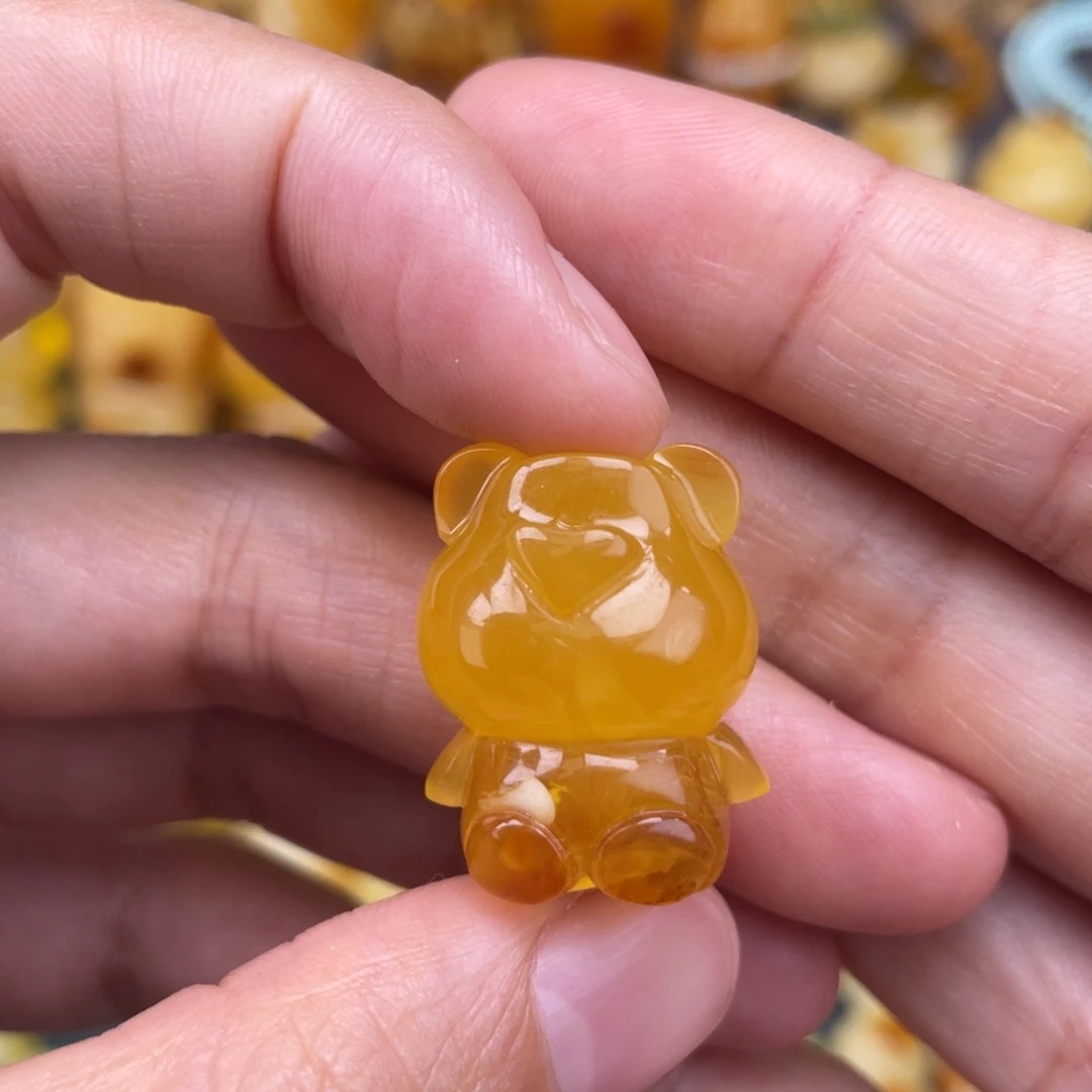 裸石琥珀未镶嵌蜜蜡