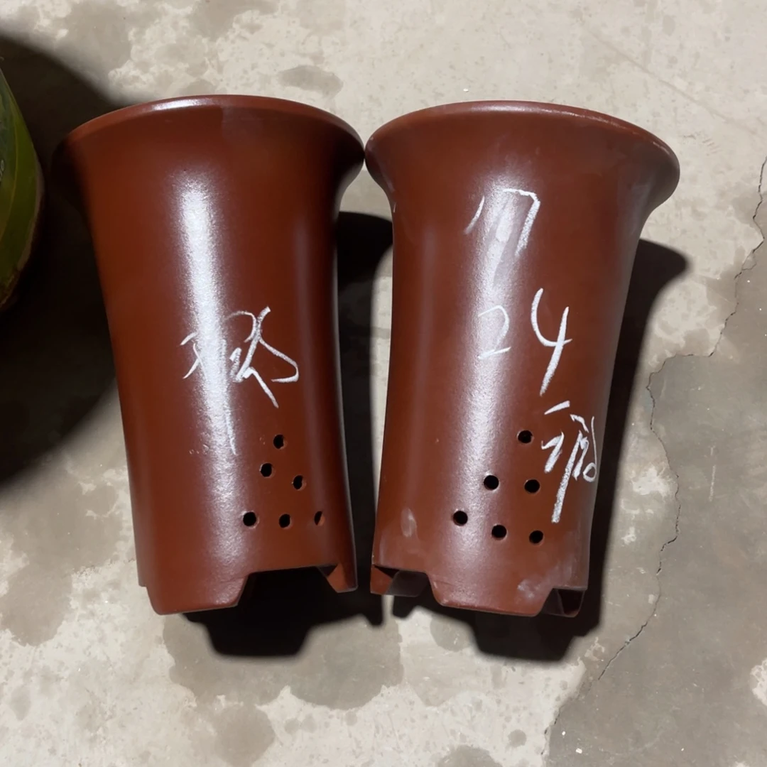 宜兴原矿紫砂花盆