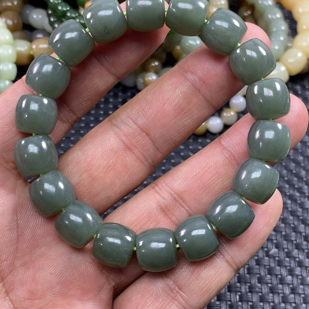 和田玉手链未镶嵌