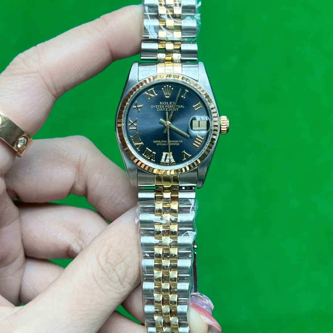 99新 Rolex/劳力士 表展/女装日志型68273后钻腕表