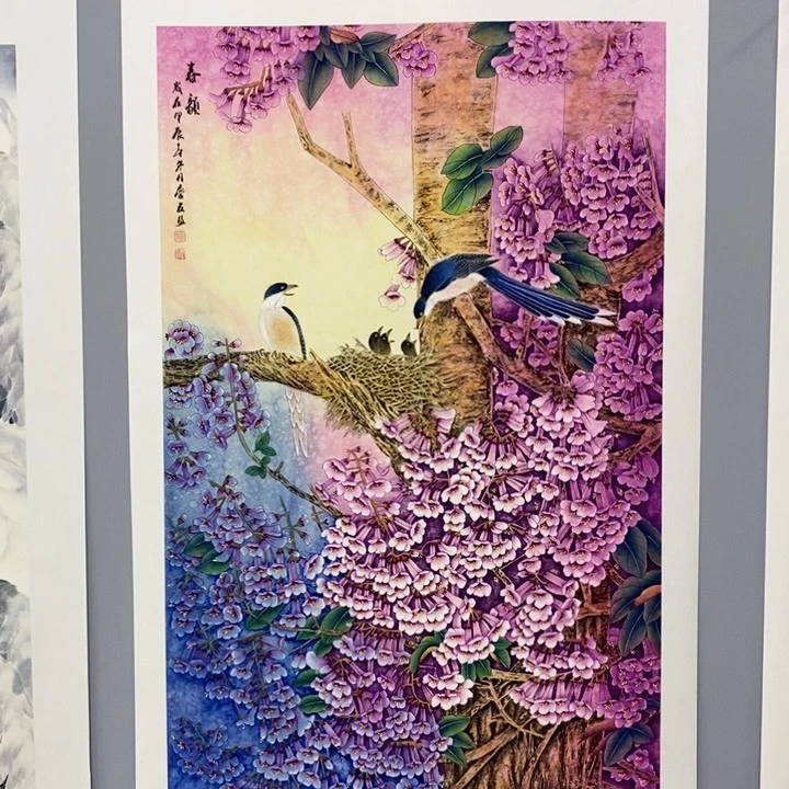 手绘作品等多种形式进行