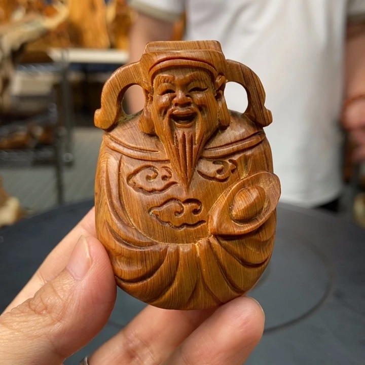 柏木（崖柏）手把件