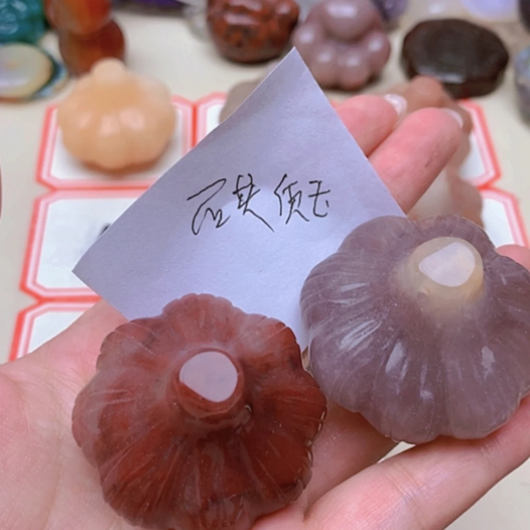【闪购商品】未镶嵌玛瑙/玉髓珠宝半成品茉*