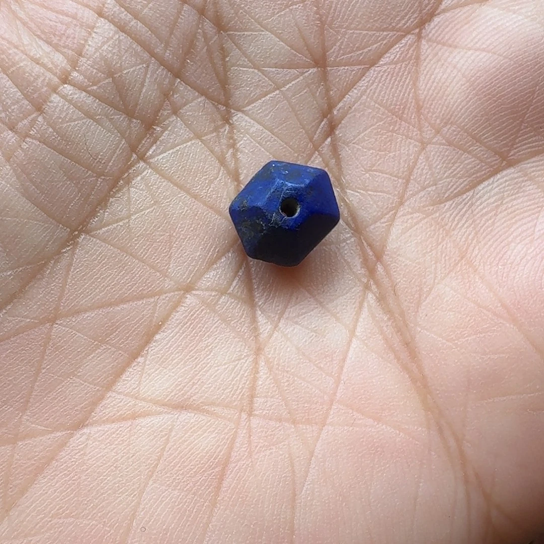 南***浔未镶嵌青金石颈饰青金石多楞扁珠