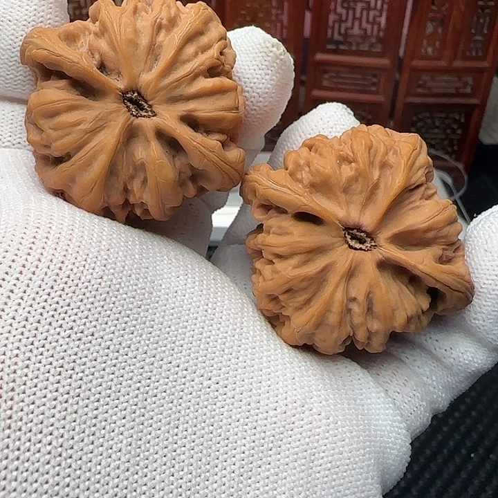 文玩核桃吊坠全品平谷九龙46尺货头
