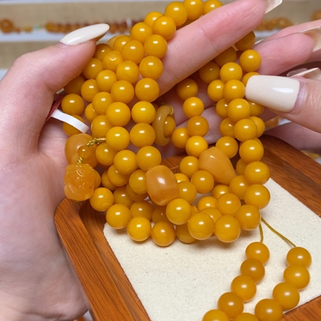 【闪购商品】未镶嵌颈饰蜜蜡项链