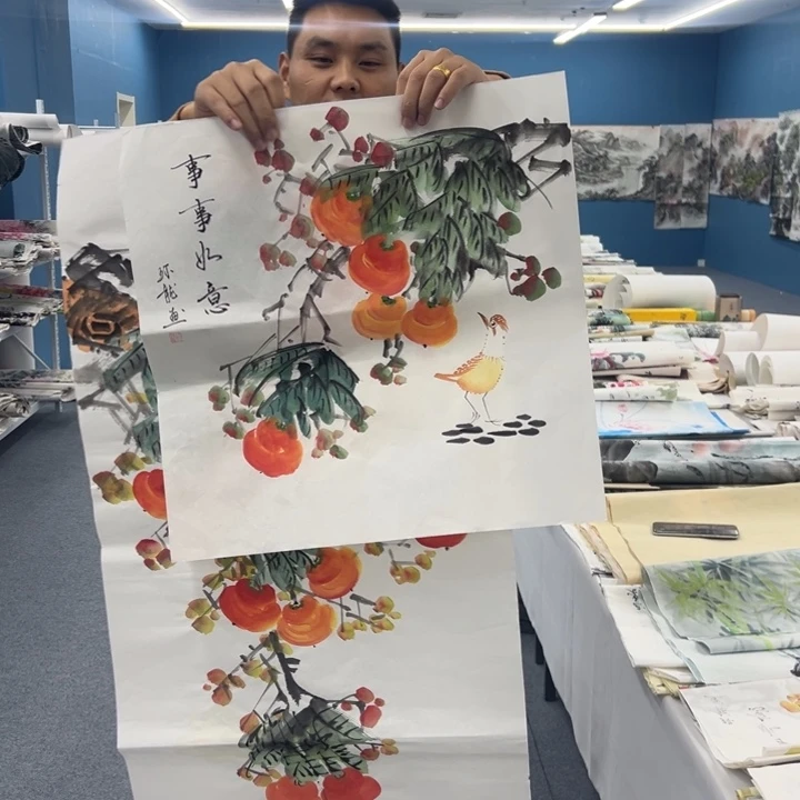 国画国画纯手绘作品欣赏