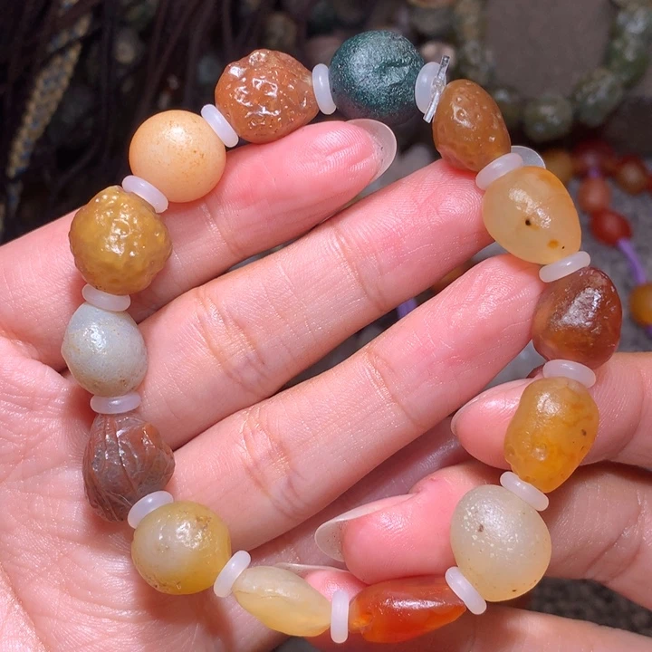 玛瑙/玉髓未镶嵌珠宝半成品