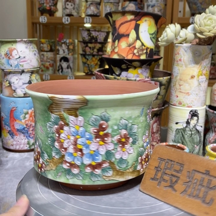 景德镇艺术手绘作品