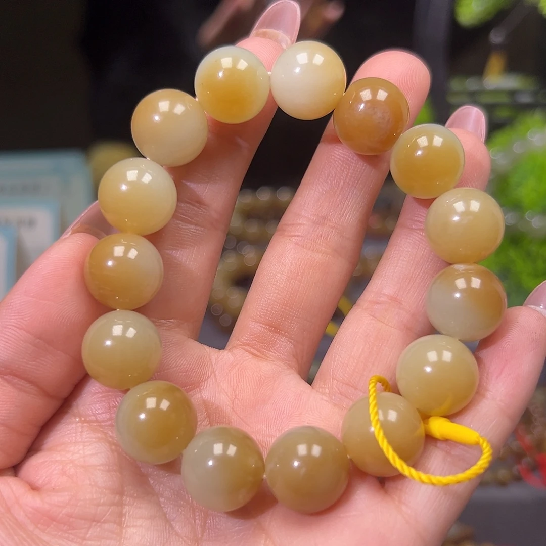 和田玉未镶嵌手串