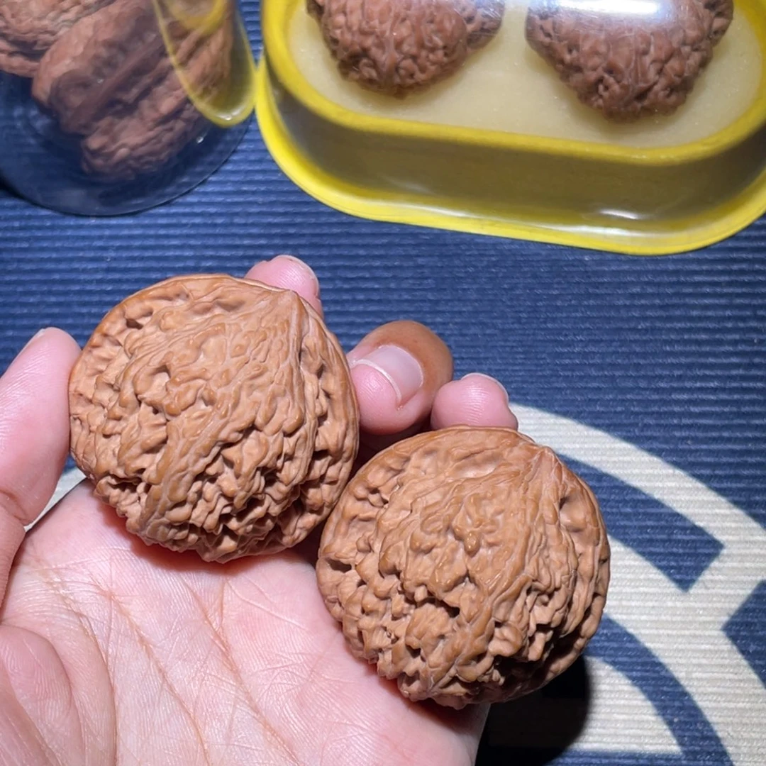 文玩核桃吊坠全品牡丹纹43
