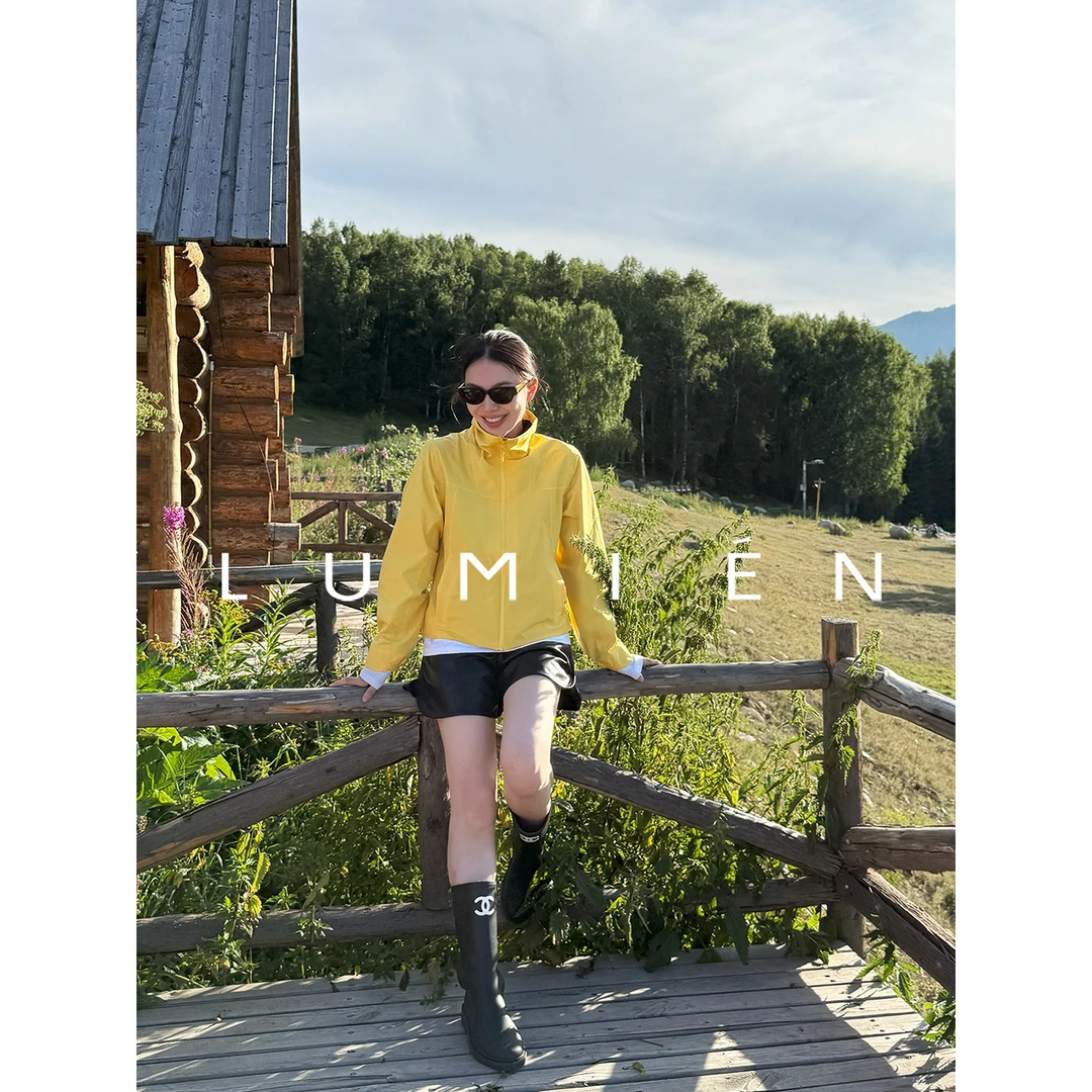 【LUMIEN 新品】“自在随行”户外冲锋衣运动夹克LX5GYY050