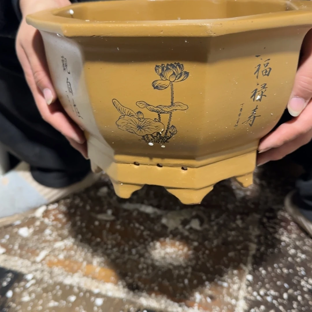 花盆紫砂瑕疵的问题