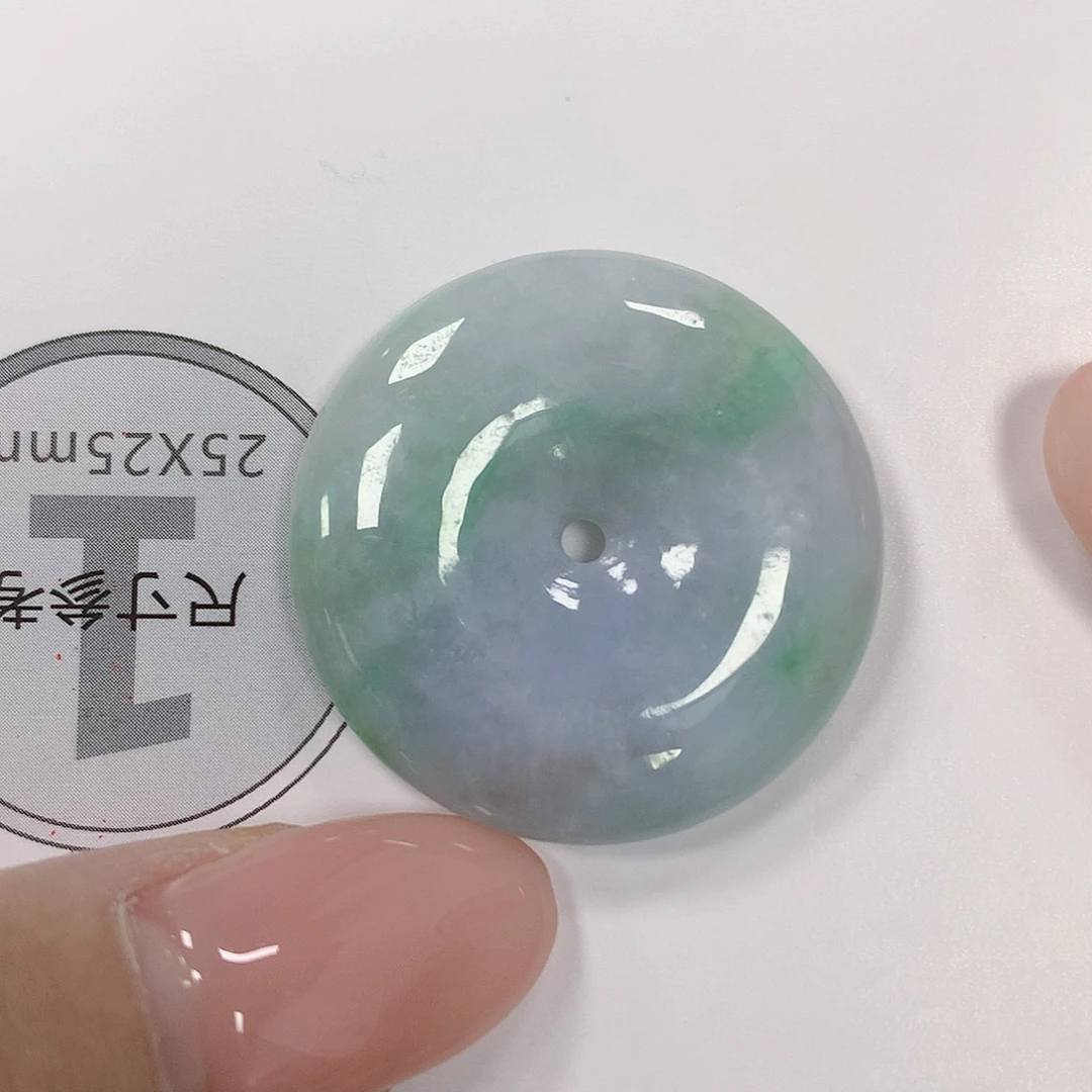 翡翠未镶嵌颈饰天然翡翠a货 百元以上9米证书费自理