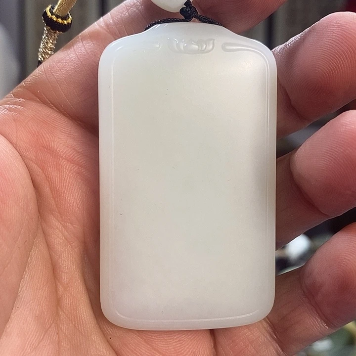 和田玉未镶嵌吊坠(不含链)