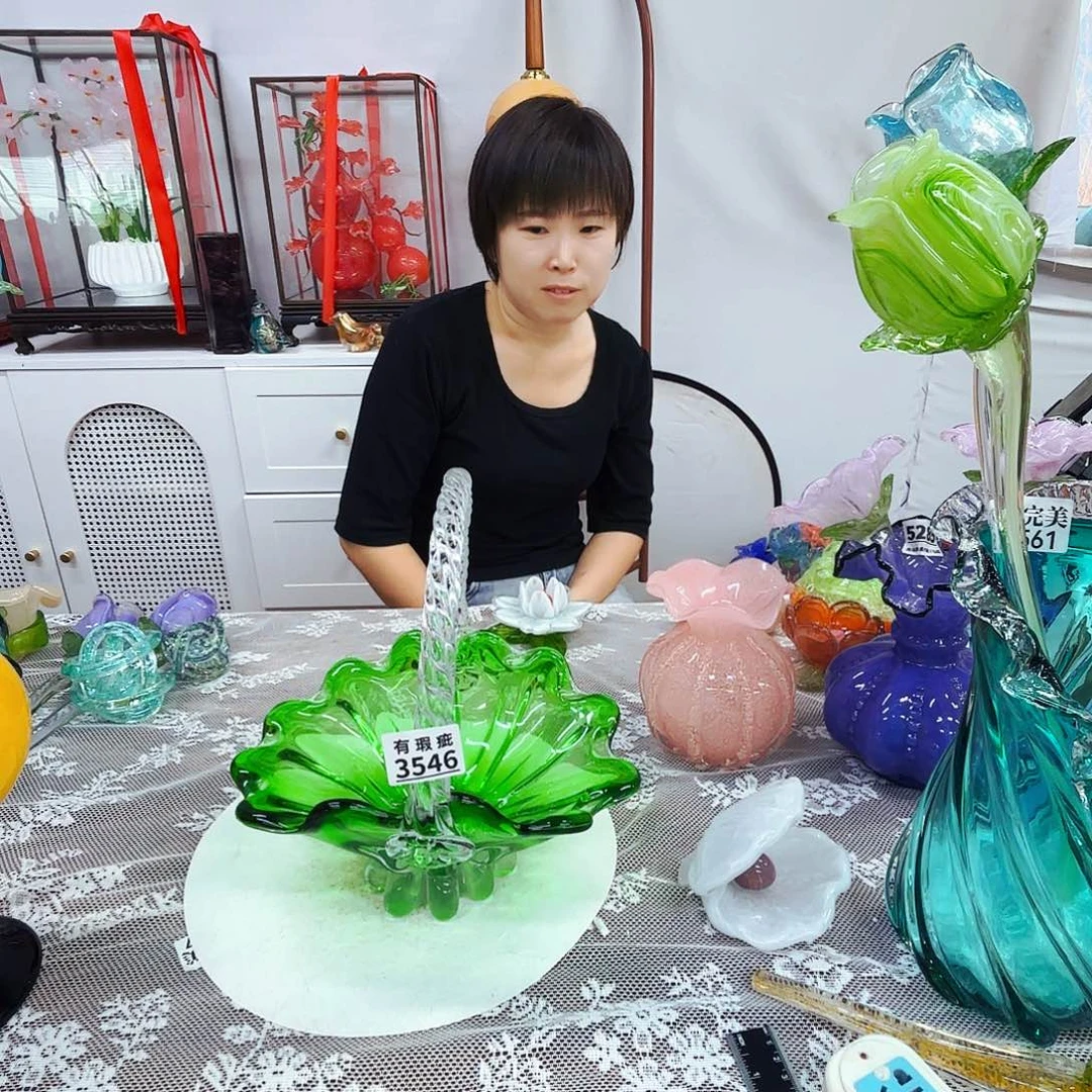 琉璃花瓶花器艺术品
