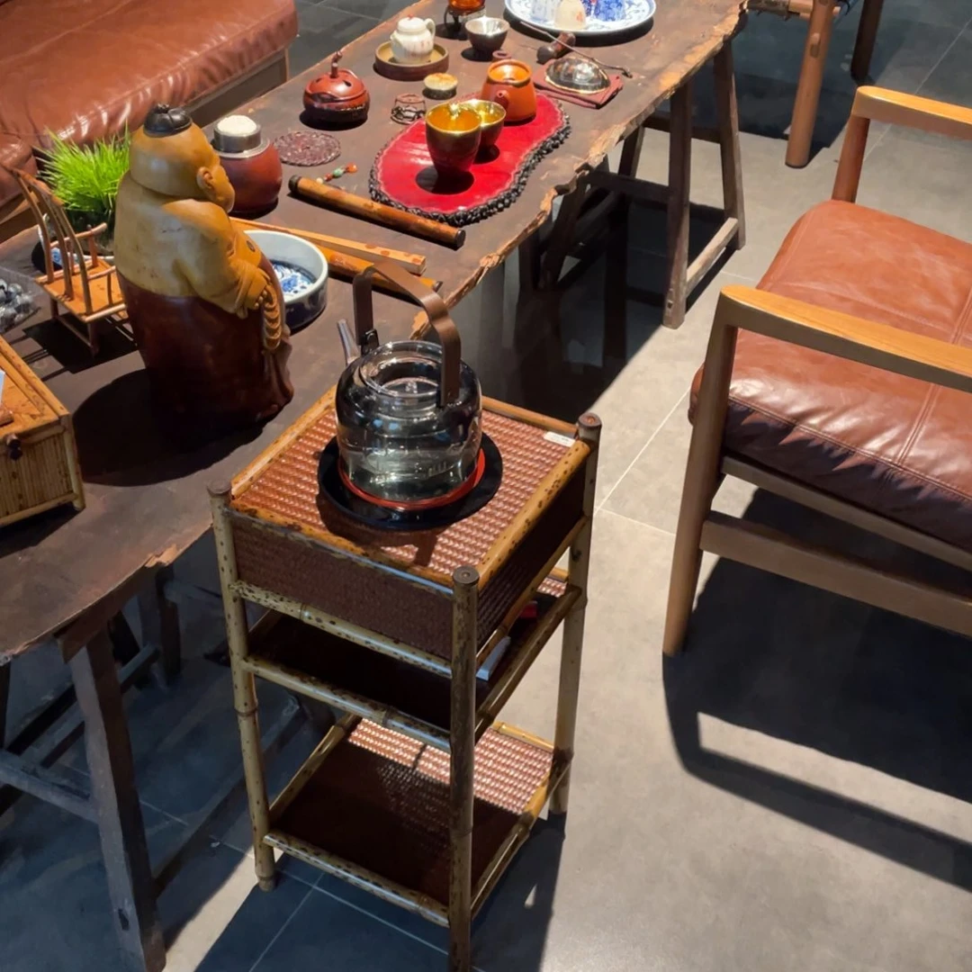 紫砂茶道烧水壶竹