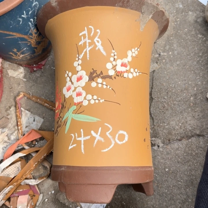 紫砂花盆特价清仓