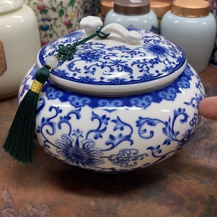 陶瓷罐茶叶罐密封罐储物罐