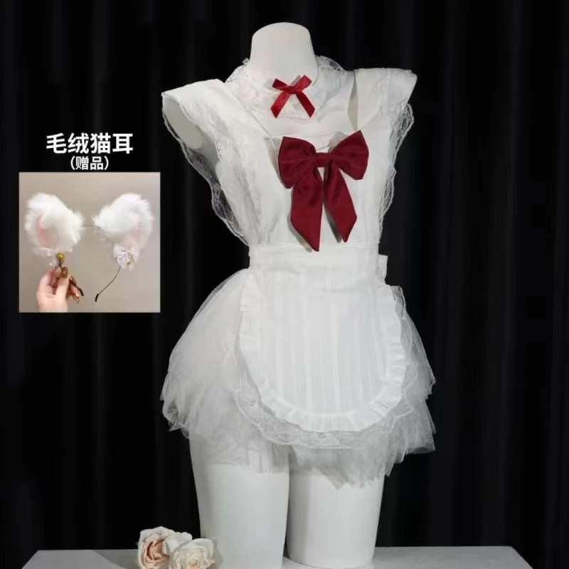 星月【【遇见】--蝴蝶结俏皮睡裙 F123