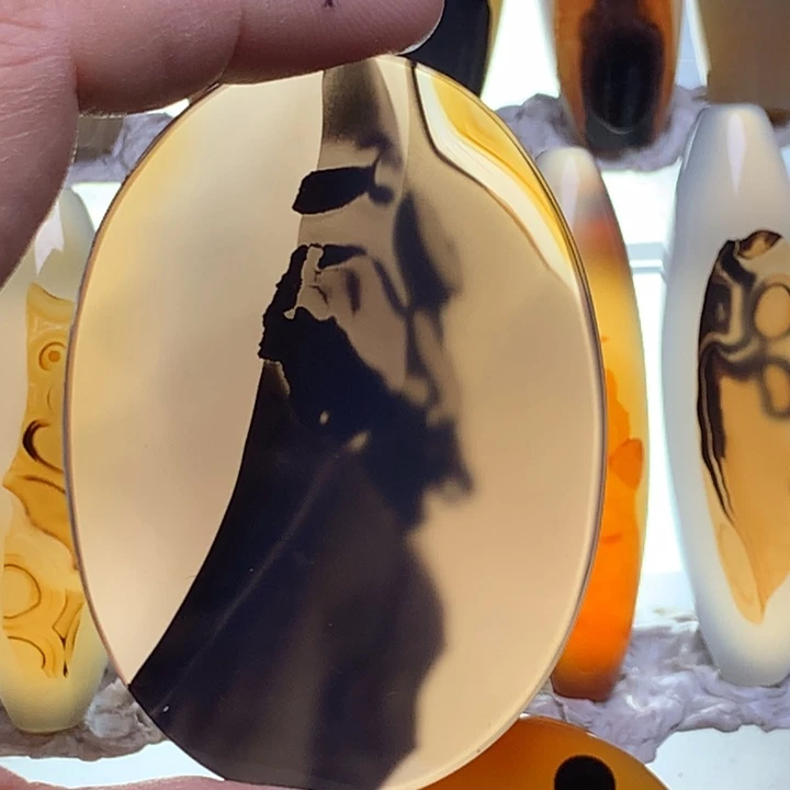 玛瑙/玉髓颈饰未镶嵌幸**星45