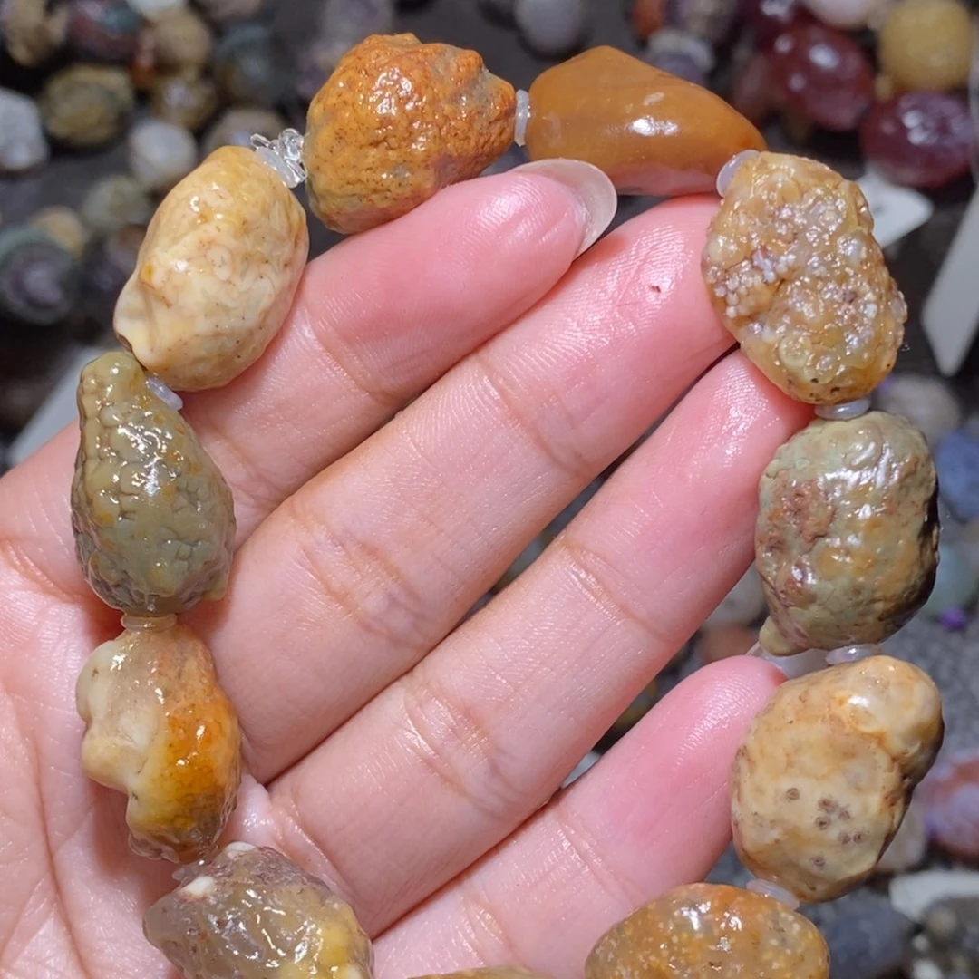 玛瑙/玉髓未镶嵌珠宝半成品