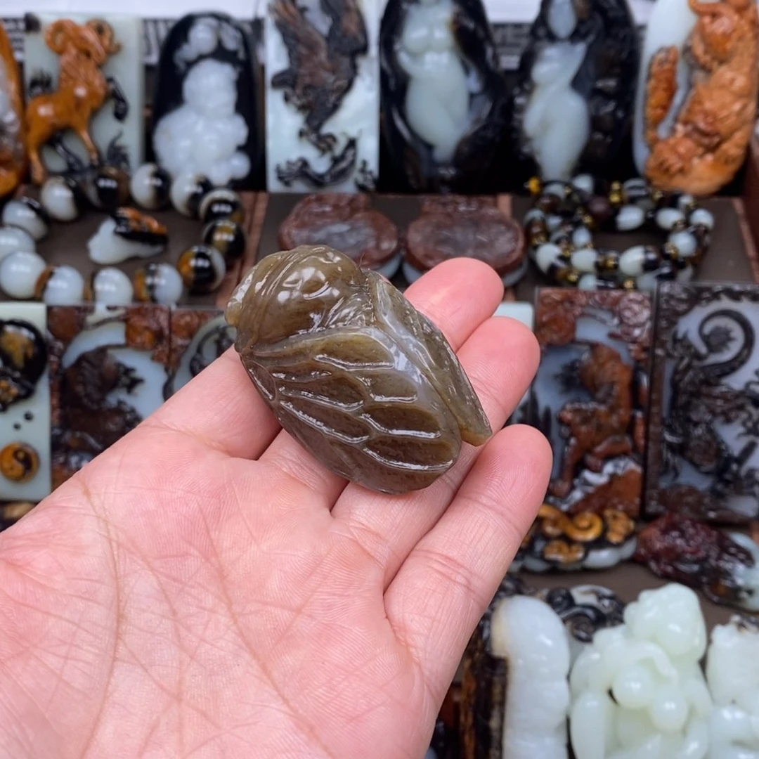 颈饰未镶嵌和田玉