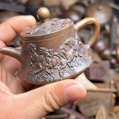 铜制工艺把玩摆件