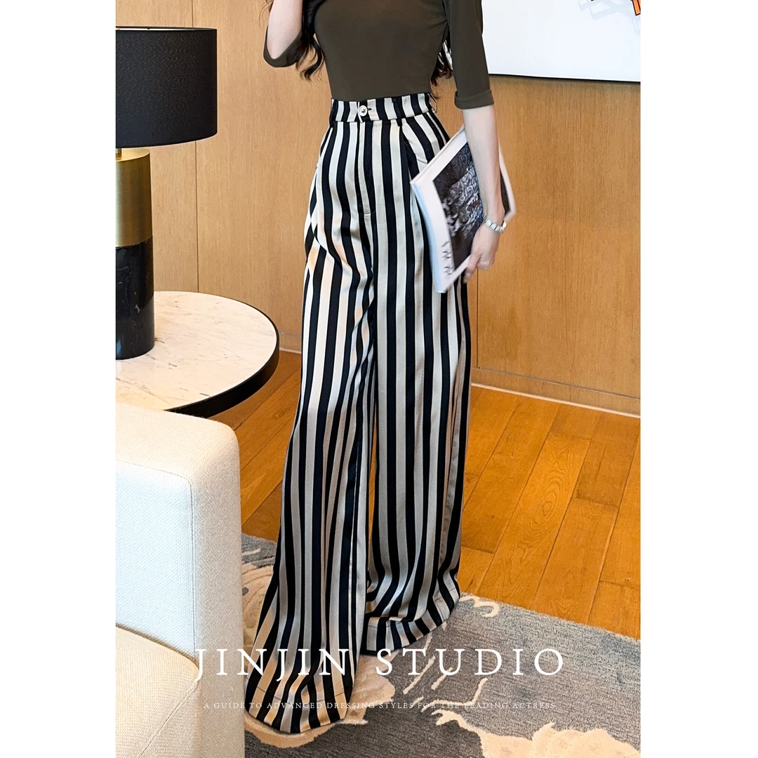 【MD原创·宵夜】时尚休闲宽松垂感直筒裤显瘦