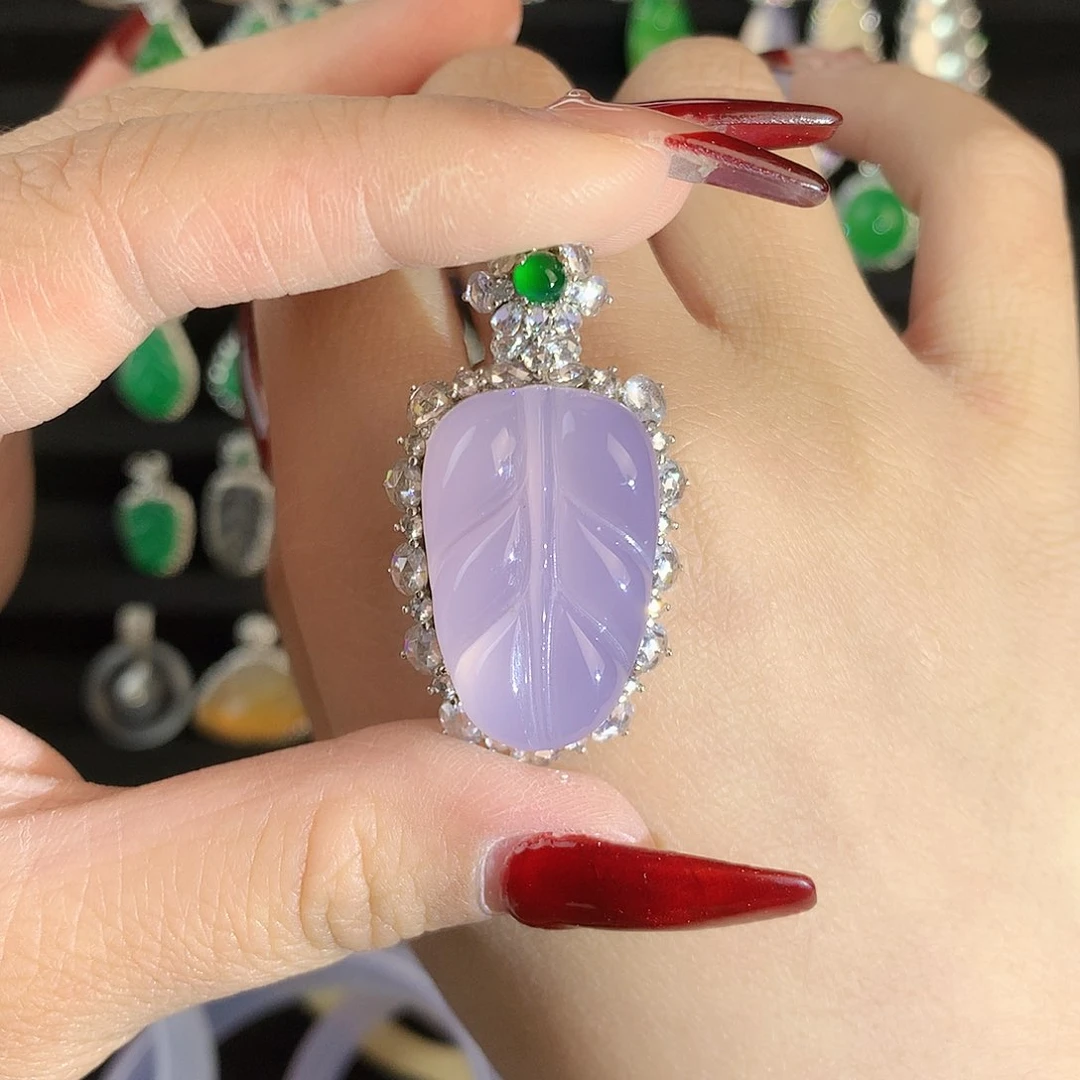 玛瑙/玉髓颈饰银S925镶嵌宝****y