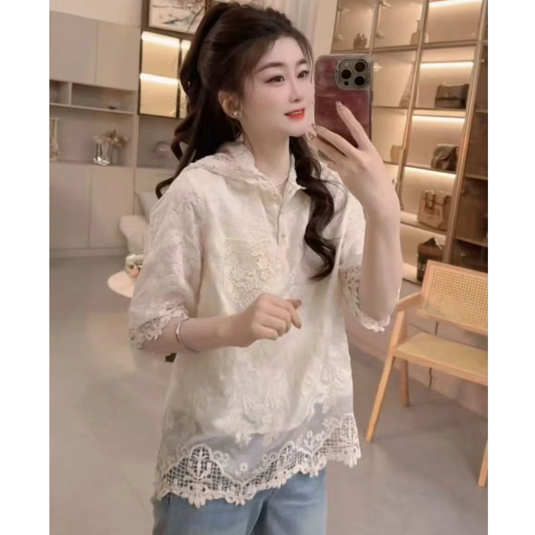 『月季星河A』时尚气质百搭时尚衬衫3133