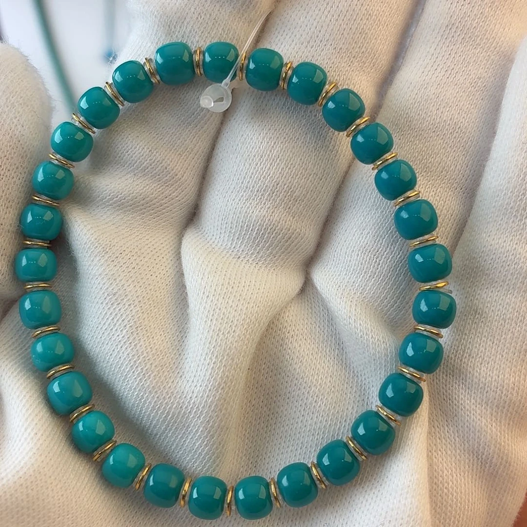 绿松石未镶嵌绿松石5.6mm