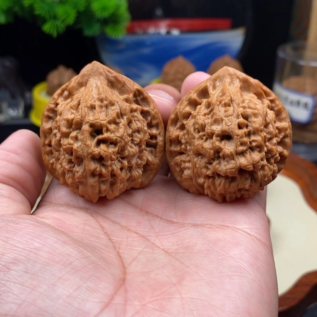 文玩核桃把件官帽44