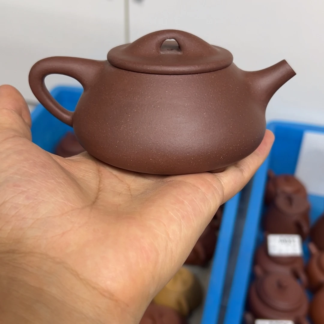 茶壶紫砂石瓢微瑕220cccc
