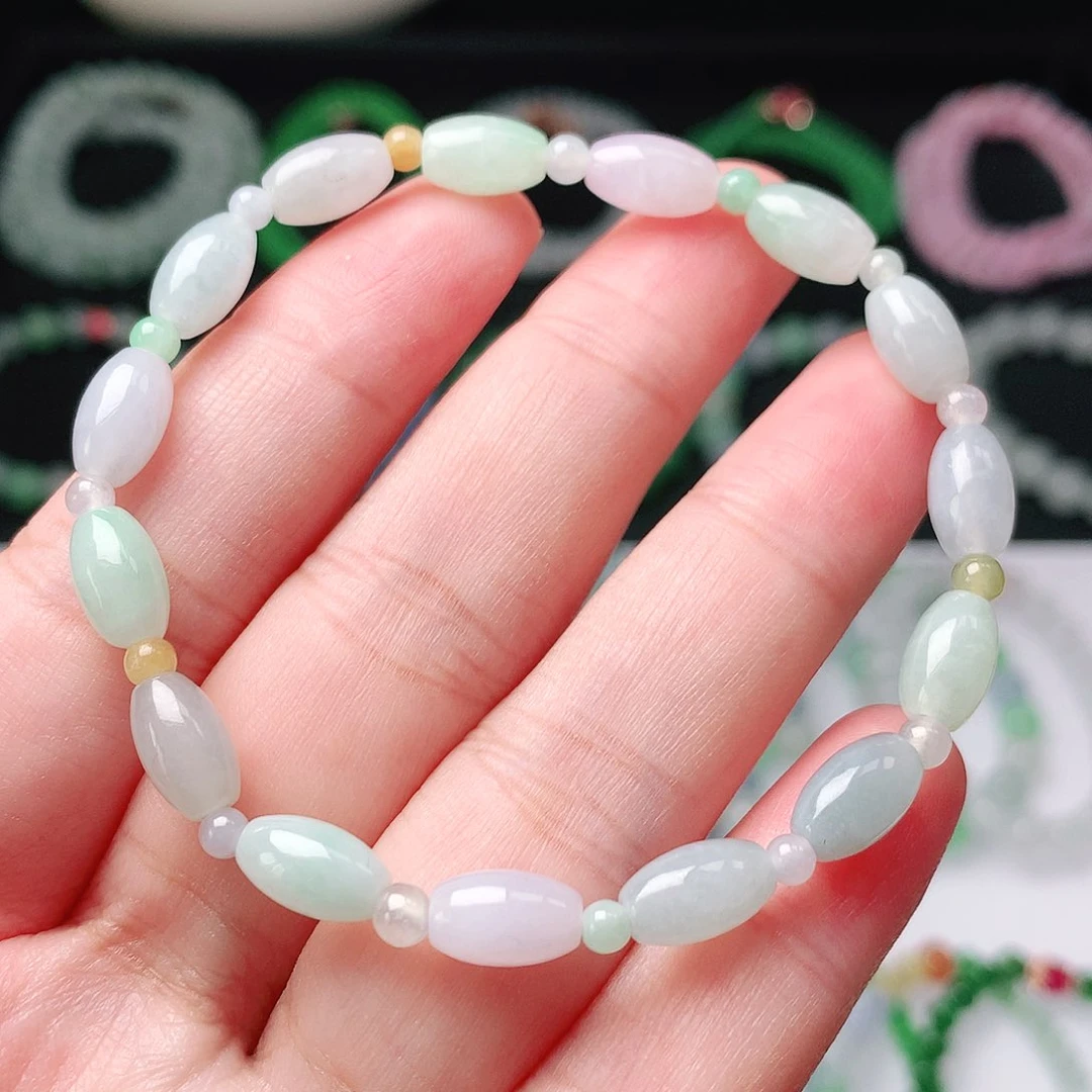 未镶嵌手链翡翠翡翠