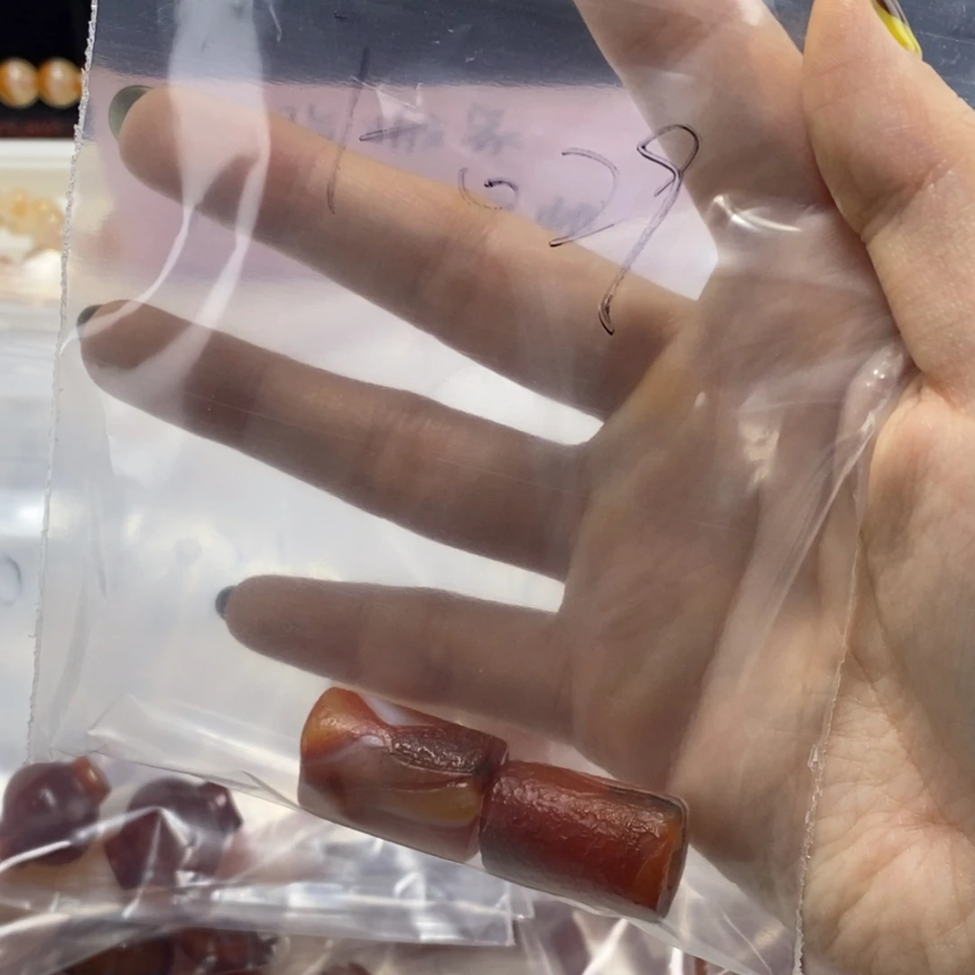 珍***子玛瑙/玉髓合金珠宝半成品