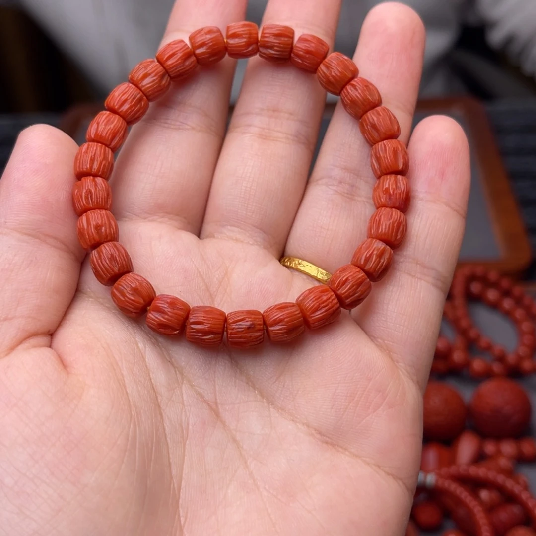 未镶嵌卡7毫米➕南红玛瑙