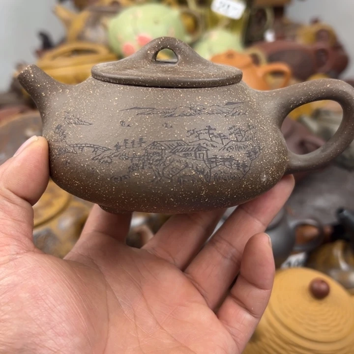 茶壶紫砂紫砂壶微瑕