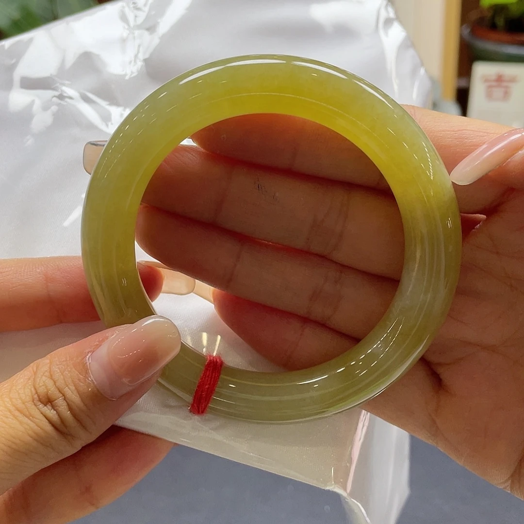 翡翠未镶嵌手镯36号链接