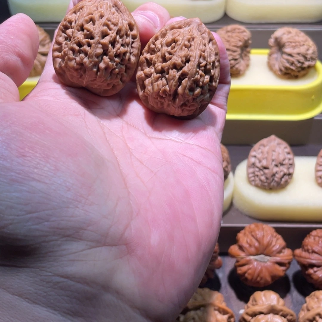 把件文玩核桃36全品老款小众红皮蚂蚁王