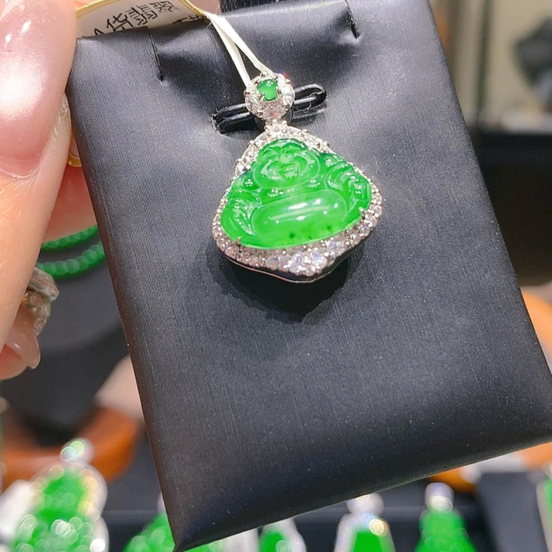 【闪购商品】翡翠未镶嵌颈饰2柒姐