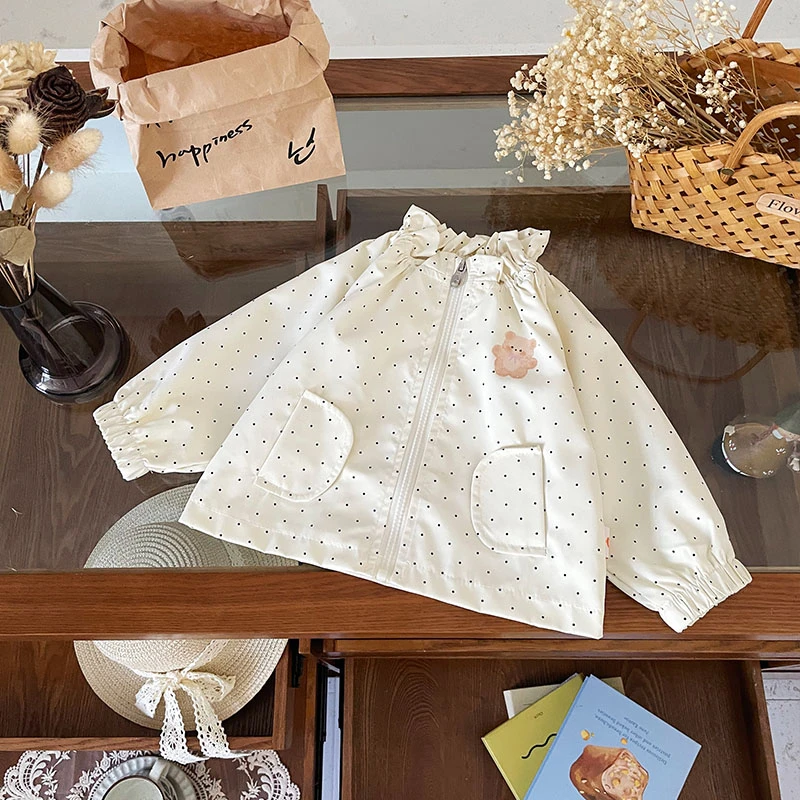 【现货】QW252125秋季新款女童外套女宝秋款