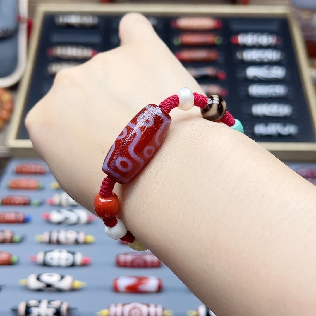 玛瑙/玉髓合金颈饰