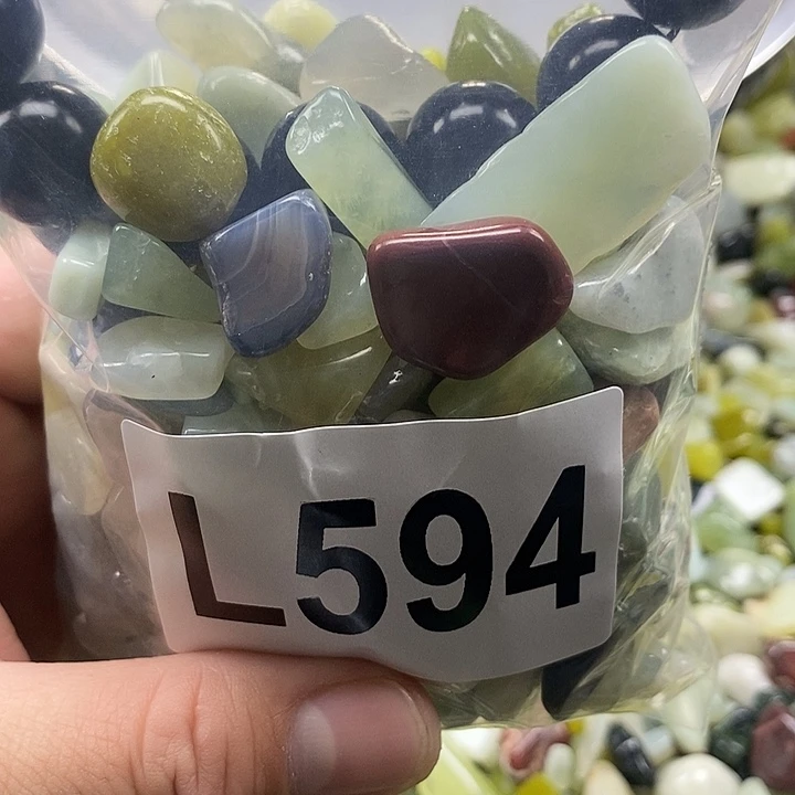 岫玉鱼缸石未镶嵌